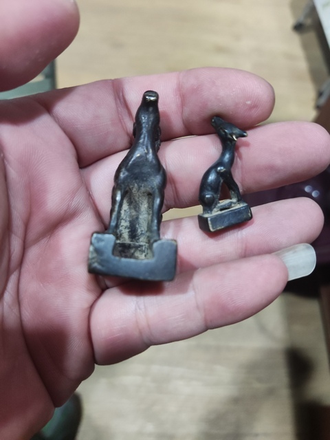 古玩銅器銅子母印真品鑒賞圖