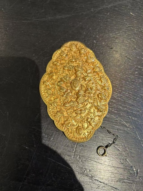 古玩雜項近現代仿古工藝金器真品鑒賞圖