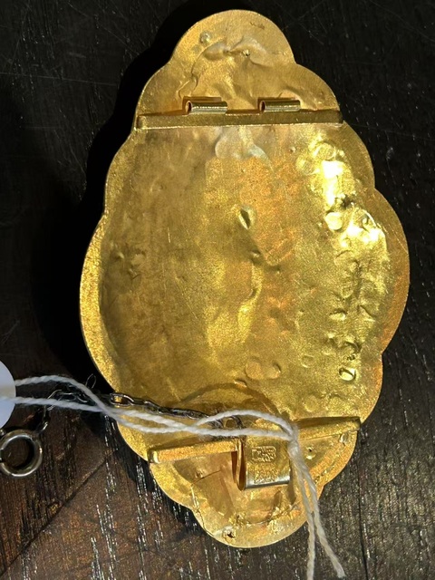 古玩雜項近現代仿古工藝金器真品鑒賞圖