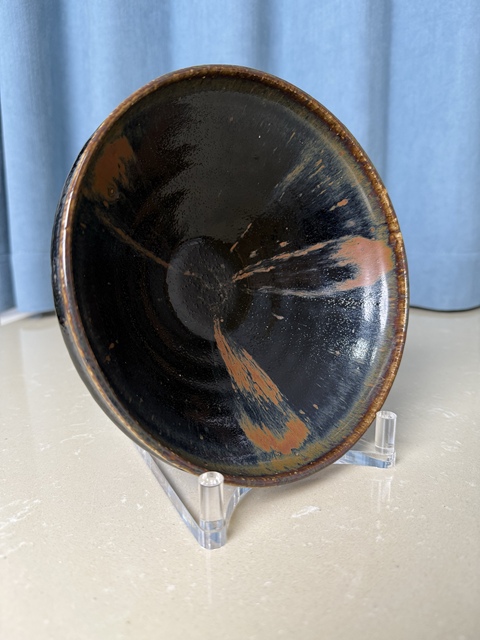 古玩陶瓷元代 狗舔血大碗拍賣，當前價格2800元