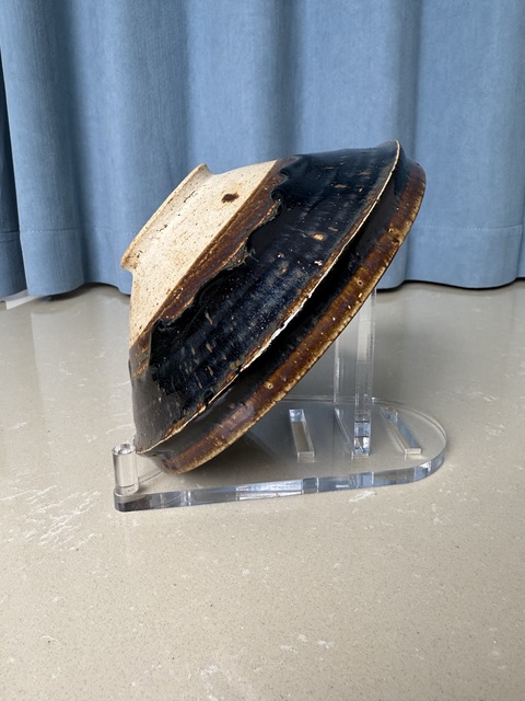 古玩陶瓷元代 狗舔血大碗拍賣，當前價格2800元