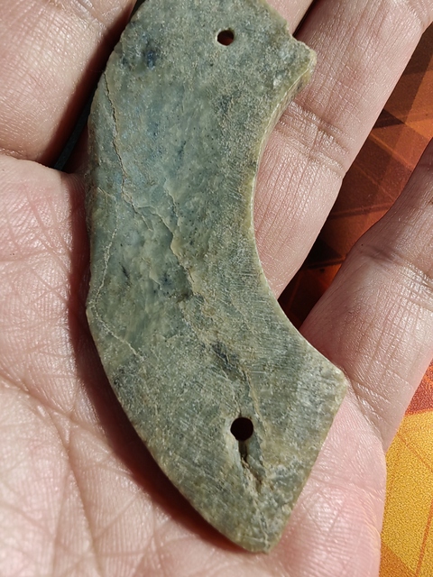 古玩玉器地方玉雕“素紋璜”真品鑒賞圖