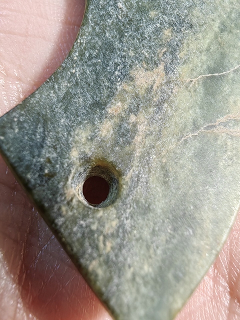 古玩玉器地方玉雕“素紋璜”真品鑒賞圖