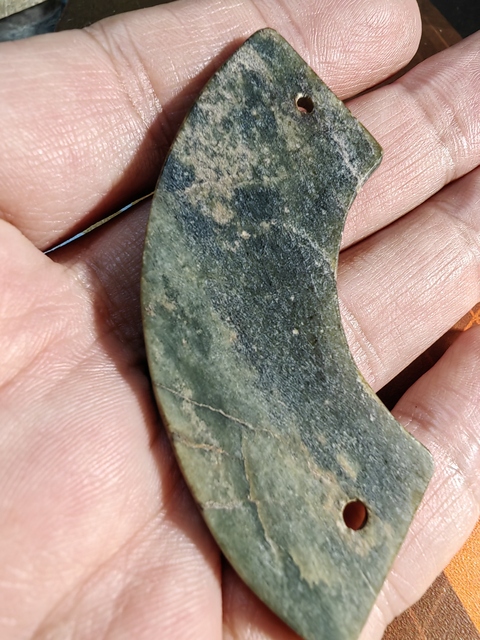 古玩玉器地方玉雕“素紋璜”真品鑒賞圖