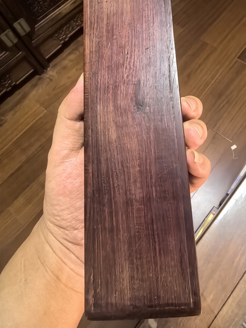 古玩雜項清·木雕福壽紋香盒 真品鑒賞圖