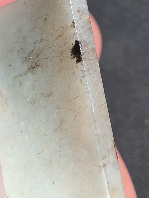 古玩玉器做舊仿古“玉劍珌”真品鑒賞圖