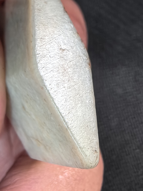 古玩玉器做舊仿古“玉劍珌”真品鑒賞圖