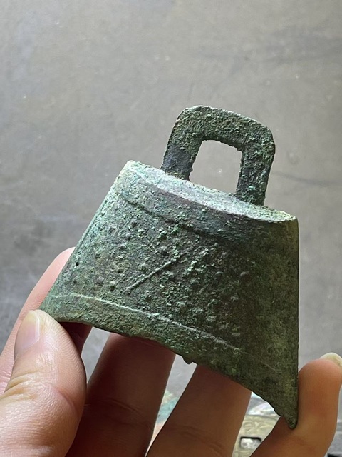 古玩銅器漢代·鈴鐺??真品鑒賞圖