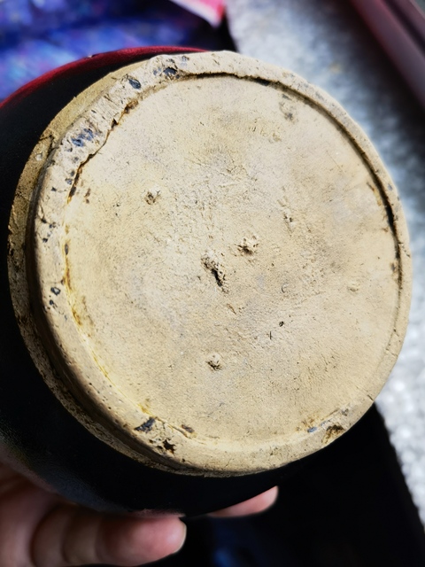 古玩陶瓷磁州窯黑釉茶入真品鑒賞圖