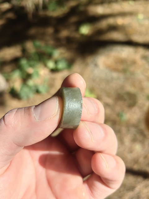 古玩玉器小素壁真品鑒賞圖