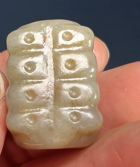 古玩玉器玉琮真品鑒賞圖