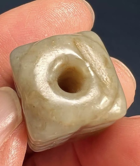 古玩玉器玉琮真品鑒賞圖