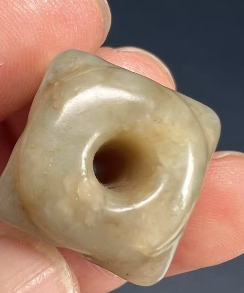 古玩玉器玉琮真品鑒賞圖