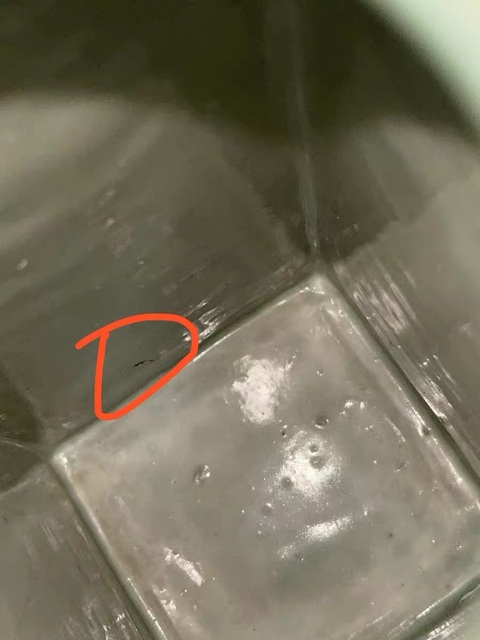 古玩陶瓷豆青釉八卦紋琮式瓶真品鑒賞圖