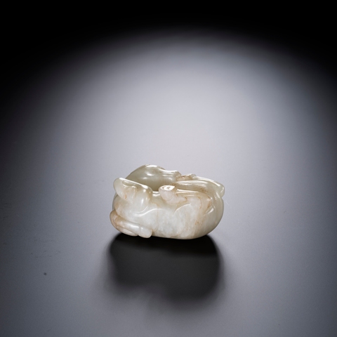 古玩玉器玉滾馬真品鑒賞圖