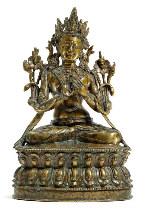 古玩銅器造像真品鑒賞圖