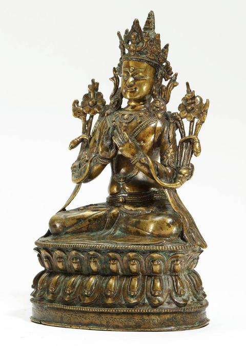 古玩銅器造像真品鑒賞圖