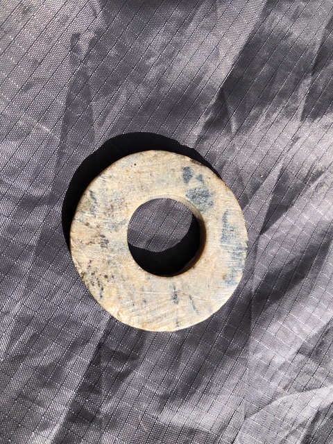 古玩玉器滑石雕“素紋璧”真品鑒賞圖