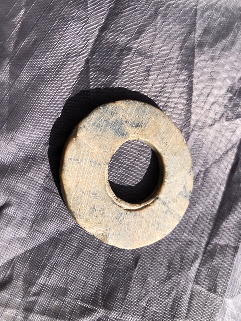 古玩玉器滑石雕“素紋璧”真品鑒賞圖