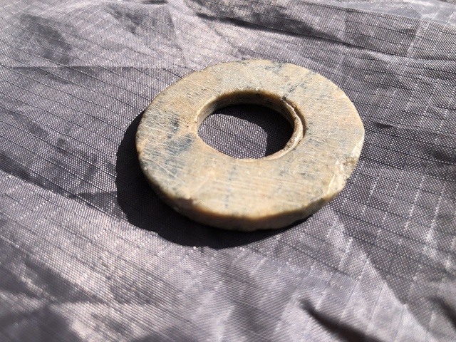 古玩玉器滑石雕“素紋璧”真品鑒賞圖