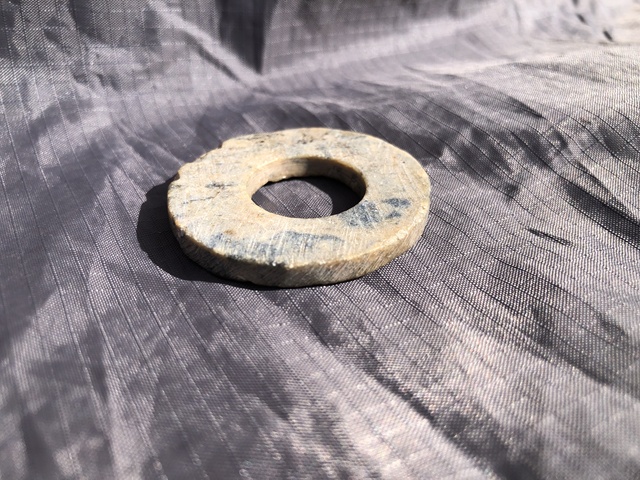 古玩玉器滑石雕“素紋璧”真品鑒賞圖