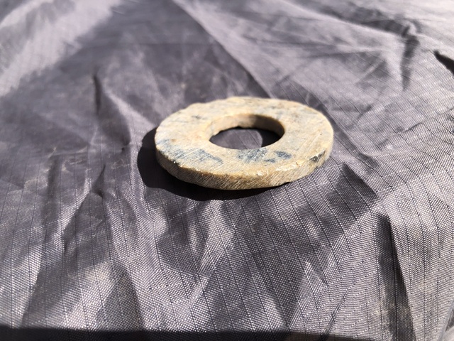 古玩玉器滑石雕“素紋璧”真品鑒賞圖