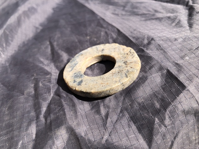 古玩玉器滑石雕“素紋璧”真品鑒賞圖