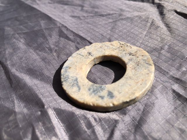 古玩玉器滑石雕“素紋璧”真品鑒賞圖