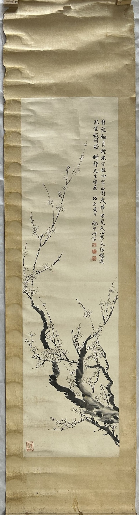 古玩字畫梅真品鑒賞圖