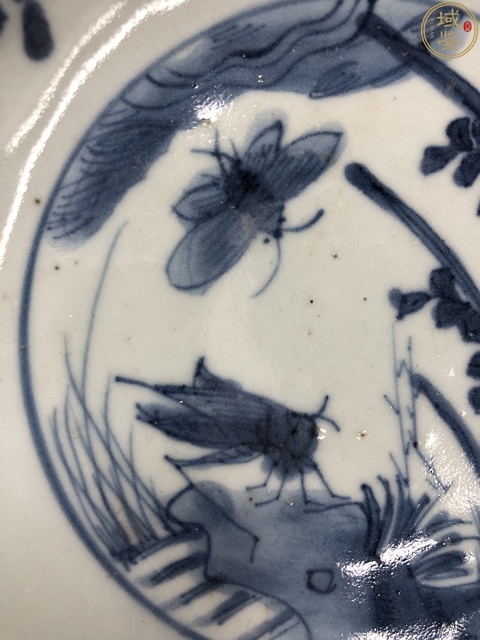 古玩陶瓷明晚·青花飛黃騰達紋盤拍賣，當前價格2388元