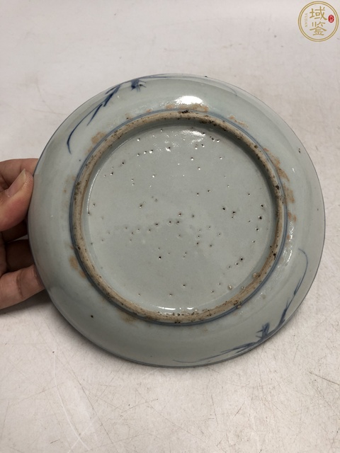 古玩陶瓷明晚·青花飛黃騰達紋盤拍賣，當前價格2388元