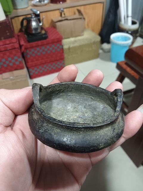 古玩銅器銅爐真品鑒賞圖