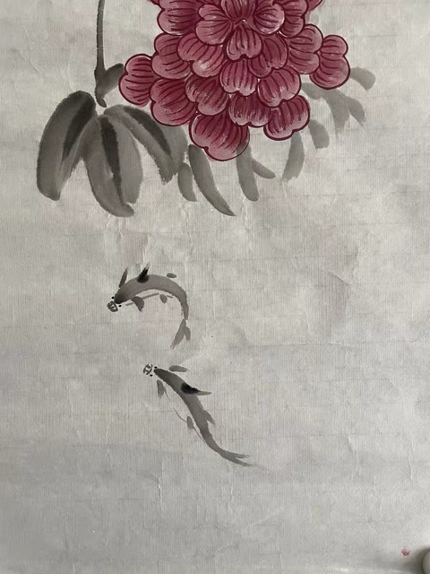 古玩字畫齊慧娟芙蓉花開拍賣，當前價格1588元