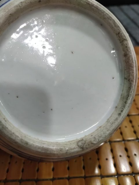 古玩陶瓷青花人物故事紋蓋罐真品鑒賞圖