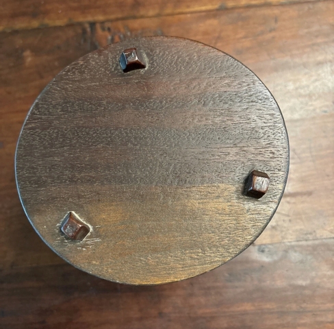 古玩雜項竹雕筆筒真品鑒賞圖