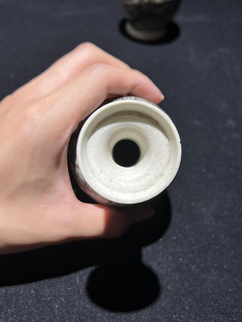 古玩陶瓷清晚期 反瓷魚化龍紋瓶真品鑒賞圖