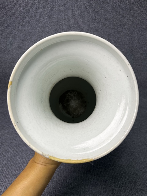 古玩陶瓷粉彩嬰戲紋賞瓶拍賣，當前價格4888元