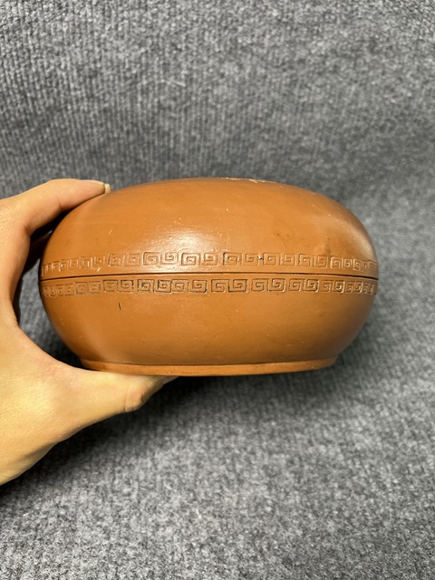 古玩雜項坭興陶真品鑒賞圖