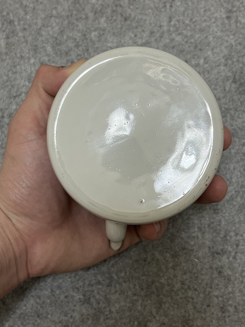 古玩陶瓷粉彩官上加官茶壺真品鑒賞圖