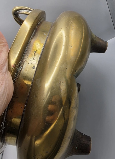 古玩銅器爐子真品鑒賞圖