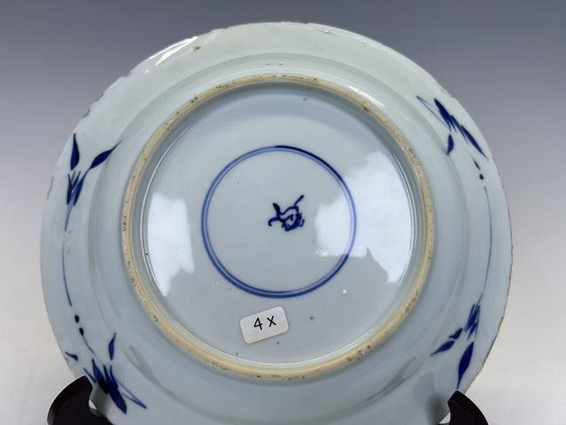 古玩陶瓷清康熙·青花遠(yuǎn)山近水人物故事盤拍賣，當(dāng)前價(jià)格297元