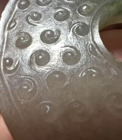 古玩玉器仿古玉璧真品鑒賞圖