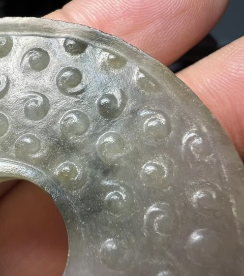 古玩玉器仿古玉璧真品鑒賞圖