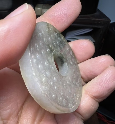 古玩玉器仿古玉璧真品鑒賞圖