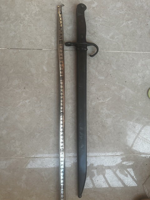 古玩雜項日本軍用刺刀真品鑒賞圖