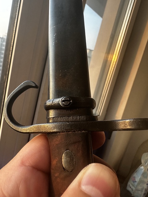 古玩雜項日本軍用刺刀真品鑒賞圖