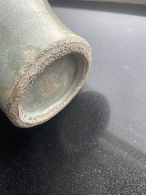 古玩陶瓷青白釉梅瓶真品鑒賞圖