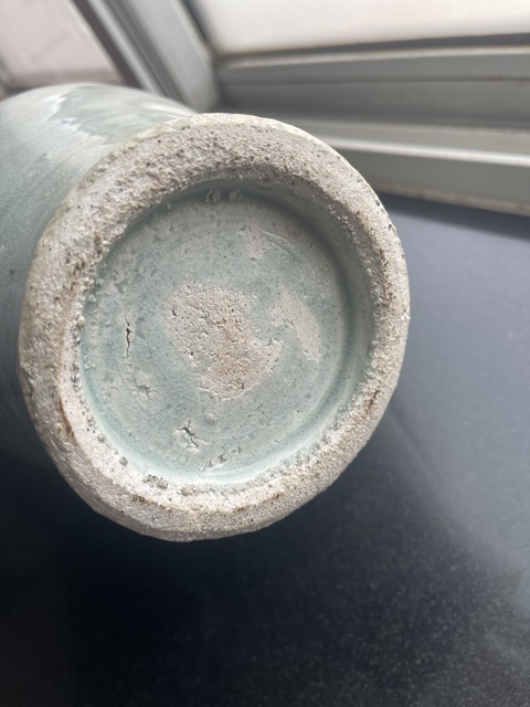 古玩陶瓷青白釉梅瓶真品鑒賞圖