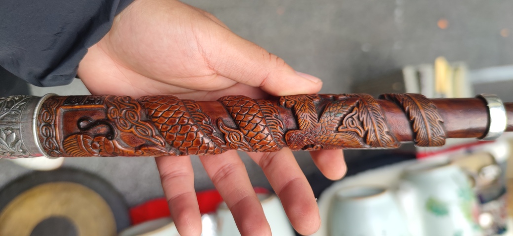 古玩雜項煙桿真品鑒賞圖