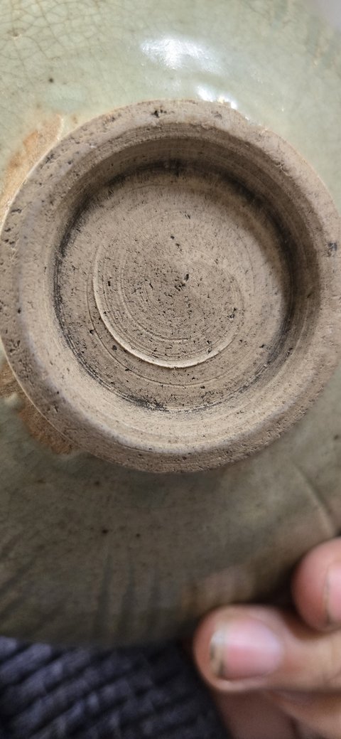 古玩陶瓷珠光青瓷劃花碗真品鑒賞圖